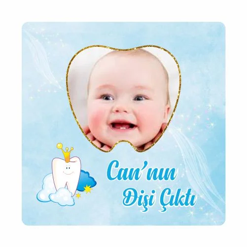 Diş Buğdayı Temalı Doğum Günü Magneti